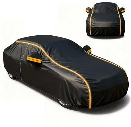 Autogarage Abdeckung für BMW 1er 118,Autoabdeckung Winter Auto Abdeckplane Outdoor Wasserdicht reißfest Atmungsaktiv Winddicht afdggg65