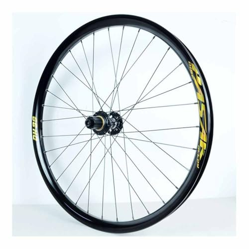 Ruedas Delanteras o traseras para Bicicleta de montaña 26 27,5 29 XC/DH(Black Gold-12 * 148,29)