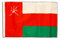 Flaggenfritze Flagge/Fahne Oman + gratis Sticker