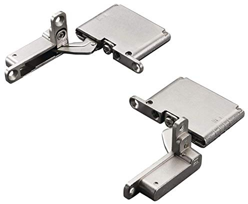 1 paire de Charnière Salice AIR avec fonction Push Open 105° Titane Anthracite pour montage en façade et fond de caisson Charnière de Meuble Charnière de Meuble Charnière de Meuble par SO-TECH