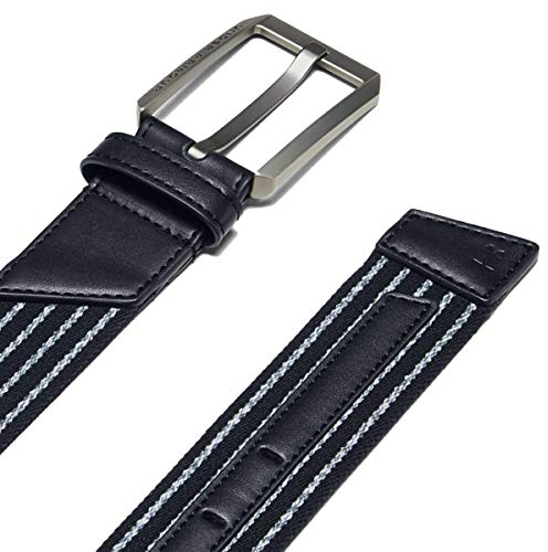Under Armour Herren UA Men's Stretch Belt, komfortabler und eleganter Gürtel aus gewebtem Stoff, dehnbarer Herrengürtel mit superflexiblem Gurtband