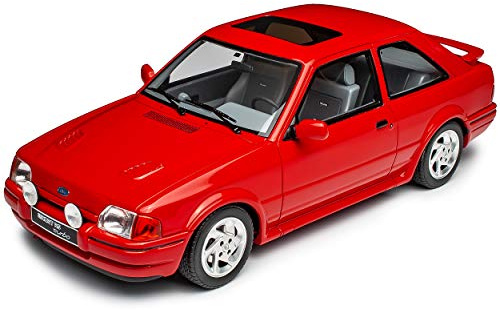 Ford Escort MK4 RS Turbo 3 Türer Rot 4. Generation 1986-1990 Nr 826 1/18 Otto Modell Auto