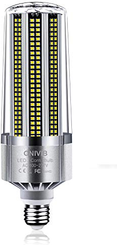 ONIVIB 240W Superhelle LED Mais Lampen Birne, E40 Buckelsockel, 27000 Lumen (2700W Äquivalent) 5000K Kaltweißes Tageslicht, für großflächige Kommerzielle Beleuchtung, Garage Warehouse Factory