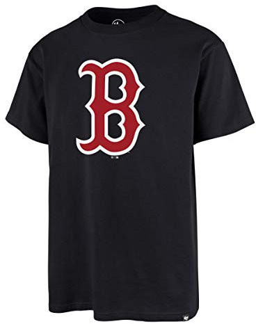 MLB T-Shirt Boston Red Sox Imprint Echo Tee Baseball Navy (S)