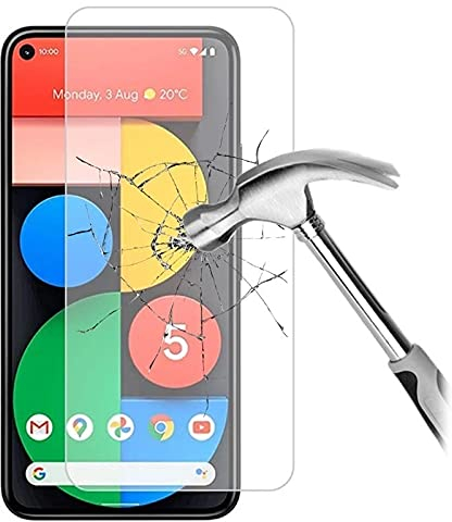 Cracksin 2x Google Pixel 5 Panzer Schutzglas 9H Tempered Displayglas Protector Schutzfolie Screen Verbundglas Echt Hart Glass Display Premium Protection