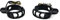 Alchemy Parts Motorrad-LED-Blinker Blinker mit Gabelriemen für 35 mm bis 55 mm Gabeln