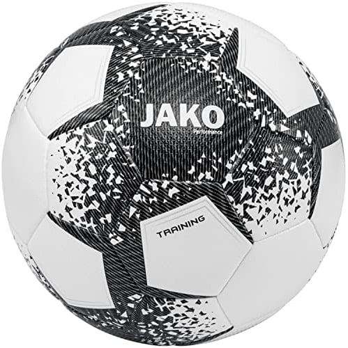 JAKO Performance Trainingsball weissschwarzgrau, 4 Herren