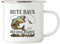 Hey!Print Rute Raus Der Spaß Beginnt Emaille Tasse Angler Angeln Fische Angelzubehör Geschenkidee
