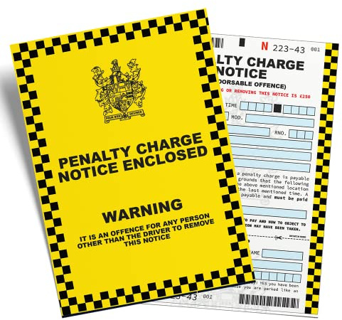 10 PACK - AWESOME Realistic Official Looking Novelty Joke Prank Funny Parking Ticket PNC