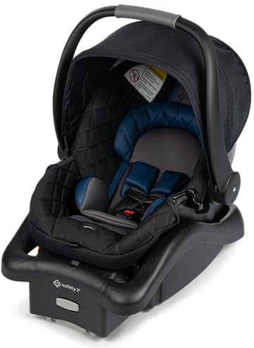 Safety 1ˢᵗ® onBoard™ Insta-Latch™ DLX Infant Car Seat with Base, Baby Car Seat for 4-30 lbs., Rear Facing Car Seat, Newburyport