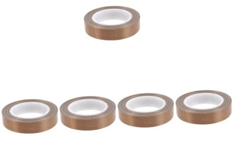 NIYANGLE 5 Di Nastro Nastro Sigillante Di Ricambio Nastri In Ptfe Nastri Isolanti Mano Nastro Sigillante Nastro Isolante Termico Nastro Sigillante Nastro In Ptfe Di Ricambio Per