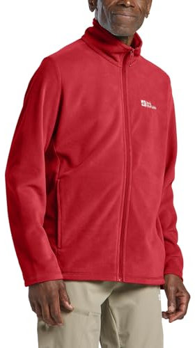 Jack Wolfskin Herren Taunus Fz M Fleece-Jacke, Adrenaline Red, M EU