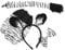 ifundom 1 Set Zebra Kostüm Stirnbänder Für Cosplay Zebra Stirnband Party Dekoratives Stirnband Tierkostüm Zebra Kopfschmuck Tierohr Haarbänder Party Kopfschmuck Tier Party