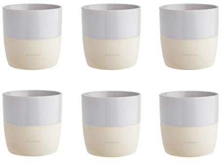 BUTLERS Tasse ohne Henkel 350ml Steingut Becher mit Spruch: Superdad -ME TIME- Spülmaschinen- und mikrowellenfester Kaffeebecher, ideal auch als Tee-, Latte Macchiato- oder Cappuccino Tasse