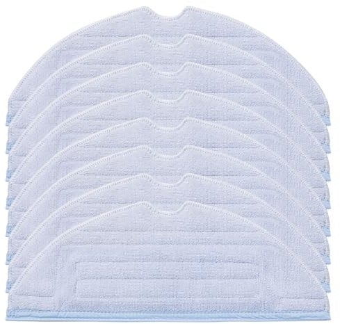 8Pcs Microfiber Mop Cloth Pad for Roborock S8+, S8,S7, S7+, S7 Pro,S7 Max Ultra, S7 MaxV, S7 MaxV Plus, S7 MaxV Ultra Robot Vacuum,Washable Mopping Cloth Accessories