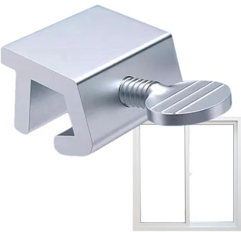 Misaakoeq Seguridad para cerraduras de ventanas corredizas,Cerraduras para ventanas correderas - Topes para ventanas corredizas - Cerradura a prueba de niños para ventanas corredizas horizontales,