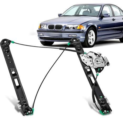 ISINEVER Fensterheber Vorne Links Kompatibel mit BMW 3er E46 316 318 320 323 325 328 330 Limousine Kombi 1998-2005 51337020659 51330018129 7020659 51338212097 8212097