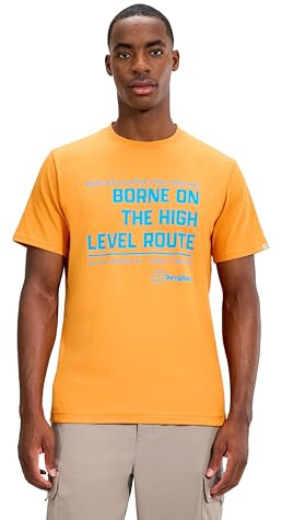 Berghaus Men's High Level Route T-Shirt | Organic Cotton Tee (Pack of 1)