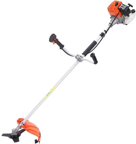 Desbrozadora de Gasolina Profesional 63 CC 3,5 HP - Herramienta de Jardineria Multifuncion Telescopica Cortasetos - Podadora de Altura, Cultivador para Jardin, Hogar y Trabajos de Jardineria