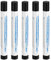 sourcing map 5pcs Wood Filler Sticks Wooden Wax Touch Up Furniture Repair Crayons for Scratch Hole Wood, Black