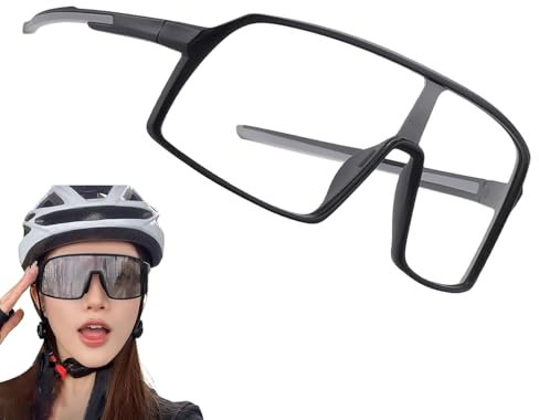 Sports Glasses | Clear Protective Sunglass,Cycling Eyewear with Clear Transition Lenses for Men & Women Outdoor Gear Biking Running