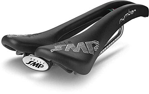 SMP Unisex – Erwachsene SÄTTEL 4BIKE CRB NYMBER SCHWARZ 2018, BLAU