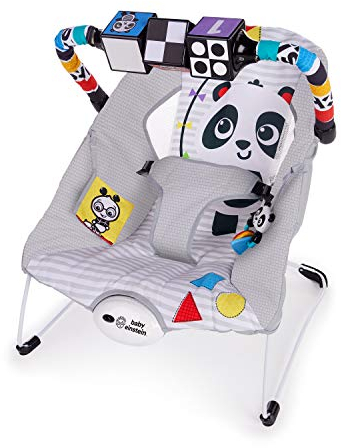 Baby Einstein, More To See Babywippe mit Vibrationen, Starken Kontrasten, tiefem Sitz, Doppelseitigem Spielbügel und mehr