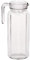 Fenteer Cruche à Fruits Pichet Eau Bière Boissons Transportable Lavable - Pot octogonal 1100ml
