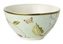Laura Ashley - Schale - Porzellan - Weiss/Multicolor - Mint Uni - D 9cm - Mikrowellen- und spülmaschinengeeignet