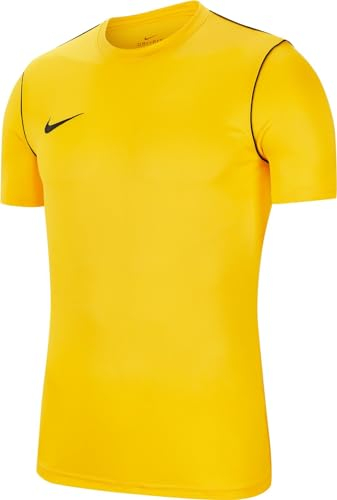 Nike Park20 TOP SS T-Shirt Homme Tour Yellow/Black/(Black) FR: L (Taille Fabricant: L)