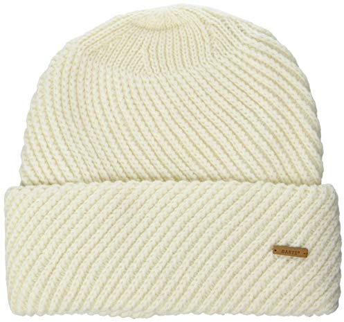 Barts Damen Reissy Beanie Wintermütze, Weiss, Uni