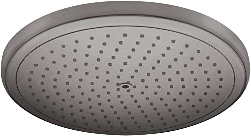 hansgrohe Duschkopf Croma 280, Kopfbrause/Regendusche rund, 1 Strahlart, Brushed Black Chrome