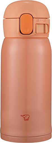 Zojirushi SM-WR36EDP Taza de acero inoxidable, 12 onzas, Cantaloup