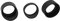 3-teilige Okular-Augenmuscheln, Weiche Gummi-Augenmuscheln für 33- Bis 35-mm-Mikroskop-Okulare, für das Stereomikroskop der AmScope SW SM ZM-Serie
