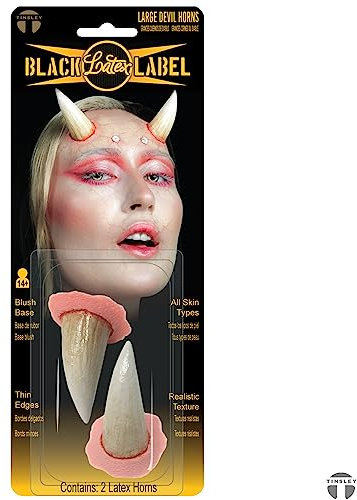 Tinsley Transfers Latex Large Devil Horns Standard