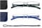 Hubeye 2er-Pack Rahmenlose Lesebrille Leicht und Bequem Anti Blaulicht Lesehilfe für Damen Herren mit Brillenholster 1.50