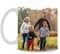 Personalised with Two Photos/Multi Photo Printed Collage Mug, 11oz White Ceramic Mug, Any Special Occasion Novelty Gift Coffee Tea Mug. (2 Photo)