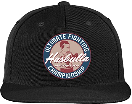 UFC Herren Snapback Hat, Adjustable Cap, Schwarz, Einheitsgröße