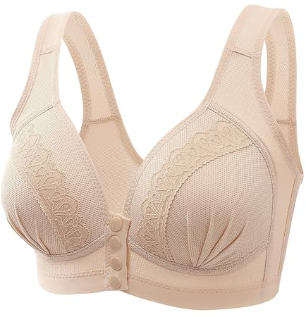 RKaixuni Deal of The Day Ladies Bra Plus Size Front Fastening Bra Ladies Sports Bras Bra Sets for Women Soft Bra Soft Bras for Women Large Breasts