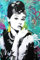 IGHSNZUH Puzzle Jigsaws Oil Painting Star Audrey Hepburn Wooden Puzzle Jigsaw Puzzles 1000 Piece for Adult Kids Decompression Puzzle Nice