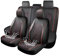 Chifeng Wasserdicht Autositzbezüge Komplettes Set, Universell Passend Für Toyota Auris Avensis Camry Corolla Highlander Hilux Land Cruiser Prius RAV4 Urban Cruiser Verso Yaris (Rot)