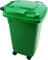 The-Wheelie-Bin-Company 30 Litre Miniature Wheelie Bin Green with Castors