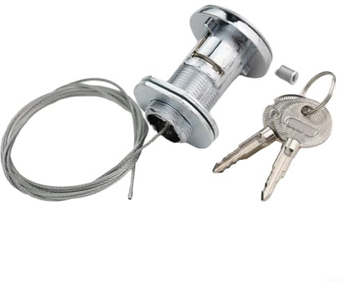 Garage Lock Flap Door Lock Vault Garage Door Handle On Off Key Garage Door Lock Replacement Release Key Garage Door Cable Core Pull Drawstring Steel Wire