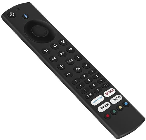 Telecomando vocale sostituito Adatto per TCl SF540 Series 40SF540 32SF540 4K QLED TV 50CF630 55CF630 and fit for TOSHIBA CT-8566 CT-8570 65QF5D63DA 55QF5D63DA 43UF3D63DAX 65UF3D63DAX