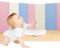 Boracy Wandpaneele Kinderzimmer Gepolstert, Wandpolster Selbstklebend 30x60 cm Wandkissen Bett Wandschutz Kinder Kopfteil, Flanell + Eva, Polsterpaneel Wand(Schwarz,4pcs)