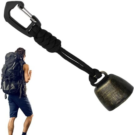 Campanello di protezione per orso, campane di protezione per orso, campane per escursionismo, campeggio, protezione per orsi, ciclismo, pesca, arrampicata