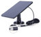 for FACULX Solar Panel for Blink Camera, 4W Outdoor Solar Charger with 9.84ft Cable, Flexible Positioning IP65 Waterproof Solar Charger for Camera Outdoor(DC Black)