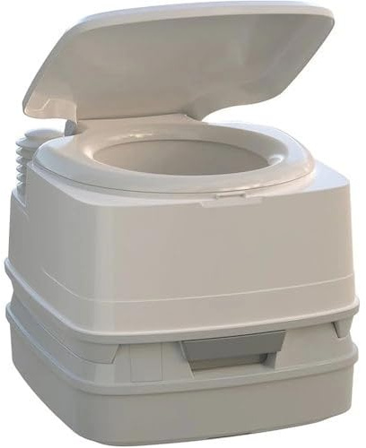 HPHPH Tragbare Toilette, Frischwassertank, Abwassertank, leicht zu reinigen, auslaufsicher, for Camping, Wohne, Boote, Notfälle