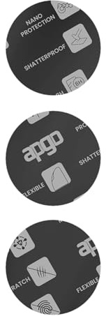 apgo [3 Stück] Hybrid Schutzglas Matt 8H für BlitzWolf BW-AT5 Smartwatch, kratzfestes Displayschutzglas, Ersatz für Hartglas