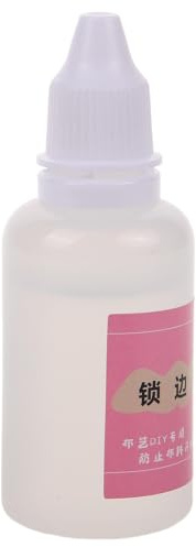 JEWEDECO Sewing Liquid Fabric Fray Sealant 30ml for DIY Sewing Crafts and Applique, Plastic Liquid Ensures Secure Edges Suitable for Fabric Craft Projects